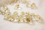 Dried Flowers Resin Bead Charms DIY Jewelry Earring Pendant Accessory