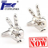 Metal Cufflink Cuff Link 2 Pairs Set
