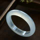 Zheru Natural Agate Chalcedony 54mm-64mm Bracelet Princess Jewelry