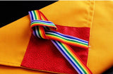 Tibetan Buddhist Supplies Apron, Tea Tray, Yellow Ribbon