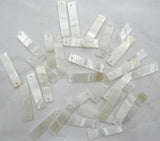 Natural Quartz Crystal Abalone Shell Pendant for DIY Jewelry Making