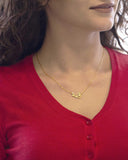 Arabic Name Necklace - Silver - Personalized Jewelry