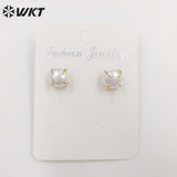 Freshwater pearl Earrings party jewelry For lady INS pearl jewelry