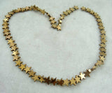 Quartz Titanium Hematite Gem Star Beads 6mm 15''