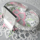 Adjustable Pulseiras Findings 25mm Bracelet Base DIY for Women