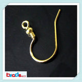 925 Silver Earring with 14K Finish
