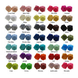 100pcs Hexagon Silicone Beads 13mm Baby Teether Necklace Chew Beads