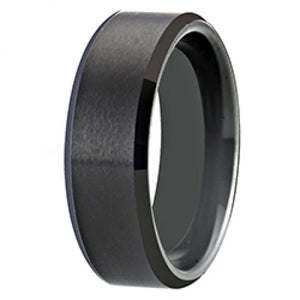 Tungsten Wedding Band Matte Finish Engagement Ring Jewelry