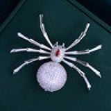 Men's Spider Suit Coat Brooch Personality Corsage
