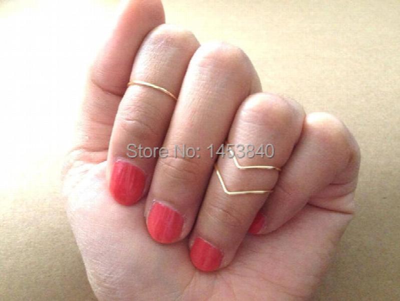 30 Pcs Mixed Plated Knuckle Rings Set