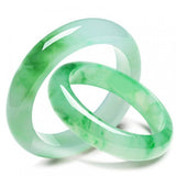 Zheru Pure Natural Myanmar Jade A-Class Light Ice Green Bracelet