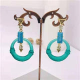 Amybaby Vintage Crystal Womens Stud Earring Party Jewelry