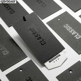PK016 Shape Tag Hang Tag Printing Foil Hang Tag Kids Labels Clothes