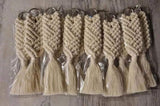 Macrame Keychain (50 PCS) wedding party engagement favors
