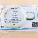 Zheru Jewelry Natural Jadeite Bracelet Bicolor 52-61mm Female Jade Gift