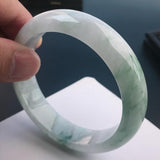 Natural Light Burmese Jadeite Bracelet for Mother and Girlfriend
