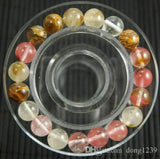 10mm Multicolor Tourmaline Watermelon Pearl Bracelet 7.5