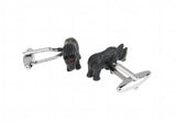 Sunnylink Gray Bear Animal Cufflinks for Shirt L1144