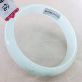 Zheru Jewelry Natural Jadeite Bracelet Bicolor 52-61mm Female Jade Gift