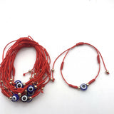 Hand-woven Demon Eye Bracelet for Good Luck and Happiness