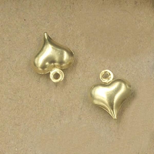 200 PCS Heart-Shaped Charms for Jewelry Making