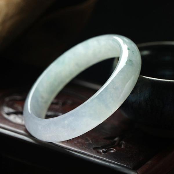 Zheru Jewelry Natural Myanmar Jadeite 54-64mm Bracelet Princess Jewelry