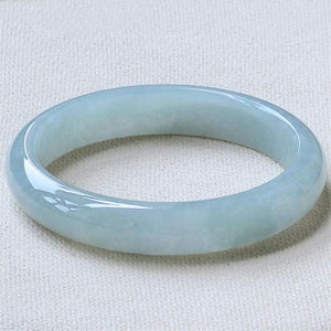 Natural Burmese Jadeite Light Bracelet 54mm-64mm
