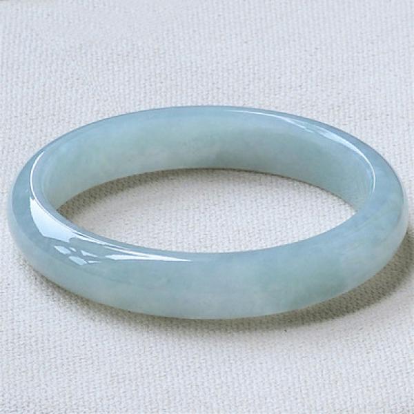 Natural Burmese Jadeite Light Bracelet 54mm-64mm