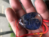 Nature Stone Crystal Necklace Raw Stone Pendant