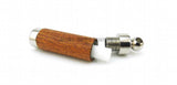 Light Brown Wood Aroma Pendant in 316L Stainless Steel Vial for Essential Oil