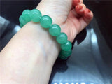 Aventurine Green Bead Bracelet for Men and Women