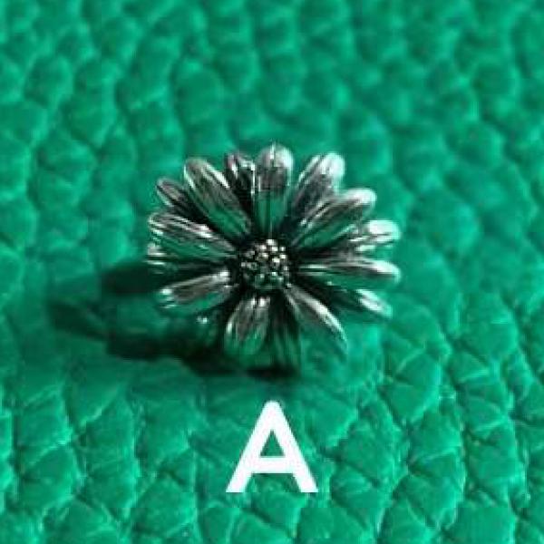 Mistletoe 925 Sterling Silver Daisy Flower Stoppper Spacer Charm Bead