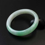 Zheru Jewelry Natural Myanmar Jadeite Two-Color Bracelet Princess Jewelry