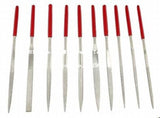 10pcs Real Router Bits Burr Rotary Diamond Plated Needle Files 3mm *140mm