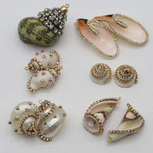 Natural Shell Pendant Mother OF Pearl Beads Jewelry Making DIY