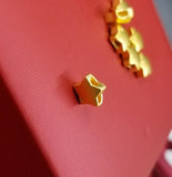 24K Pure Jewelry Star Pendants 999 Small Pendant 0.13g