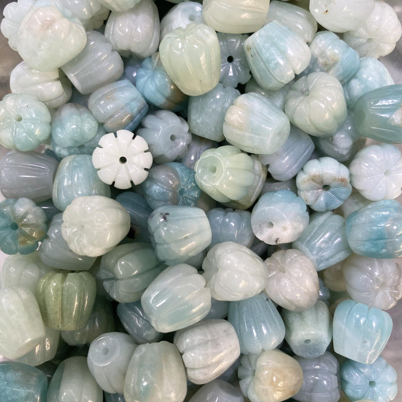 10x10mm Naturl Stone Bead Flower Shape High Quality Gemstone Bead