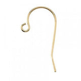 Gorgeous 14k-20 Yellow French Hook Ear Wire 1pairs