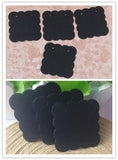 200 PCS 5*5cm Jewelry Earring Studs Hang Paper Cards Packaging Jewelry Card