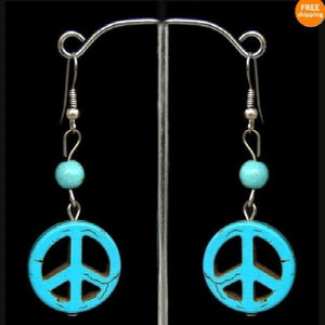 Turquoise Earrings S925 Silver Lady Gift