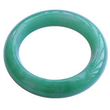 Natural Burmese Jadeite 54-64mm Light Green Bracelet