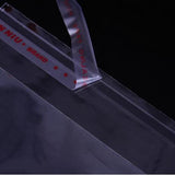 500pcs 6*8cm Clear OPP Bag Self Adhesive Resealable Cellophane Bags