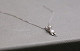 925 Silver Cat Necklace & Pendant Gift for Women