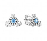 925 Silver Sparkling Snowflakes Stud Earrings Wedding Party Jewelry