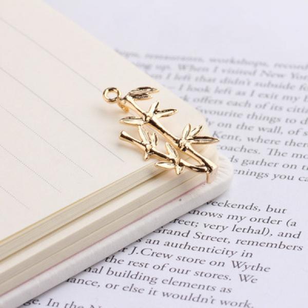 18K Copper Plated Dream Catcher Earrings Necklace Pendant DIY Jewelry