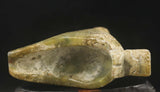Old Natural Jade Hand Carved Dragon Cup Brush Washer