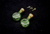 20pcs Mini Glass Vial Bottles with Cork Stopper for DIY Necklace Jewelry Pendant