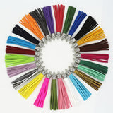 50pcs 85mm Mix Suede Tassel DIY Accessories