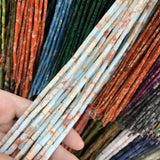 4x13mm Turquoise Beads Flat Loose Beads DIY Jewelry Making