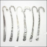 Mixed 18 pcs Vintage Charms Bookmark Pendant for DIY Metal Jewelry Making